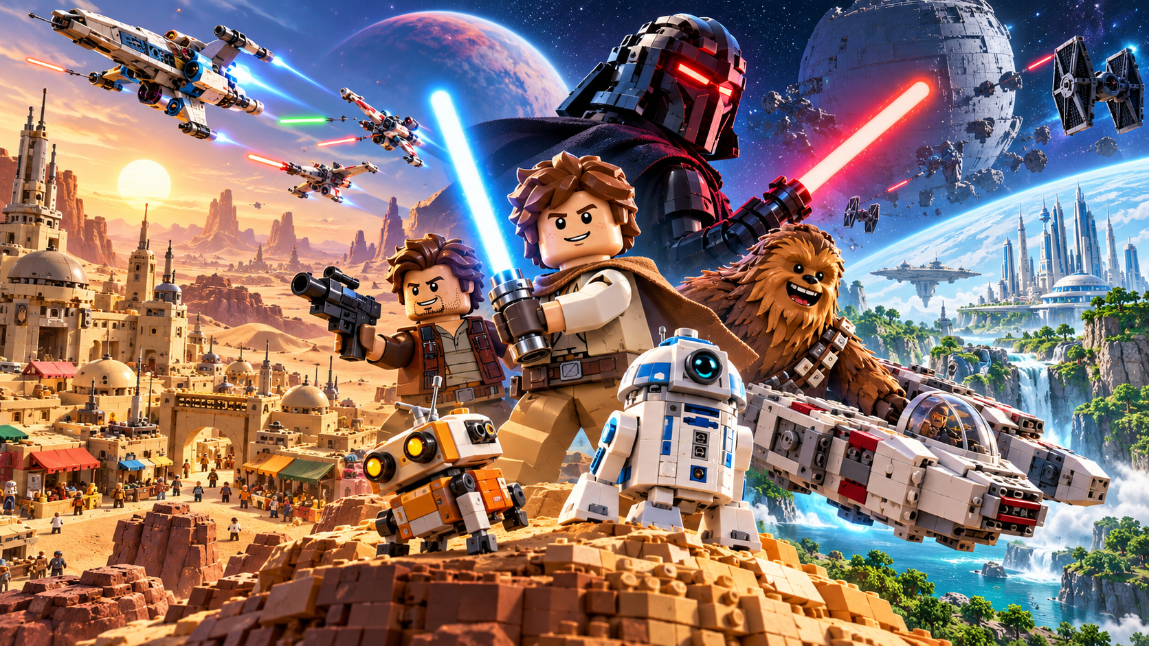 LEGO Star Wars The Skywalker Saga – wielka galaktyka z klocków